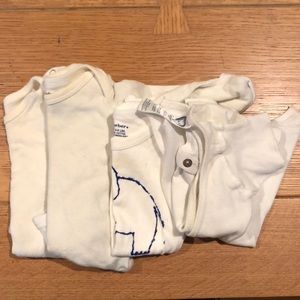 Set of four Gerber onesies